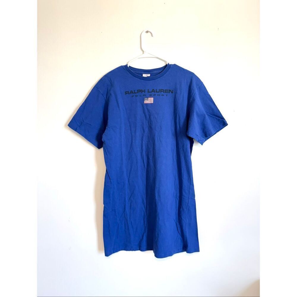 Vintage Y2K Polo Ralph Lauren Tshirt Dress